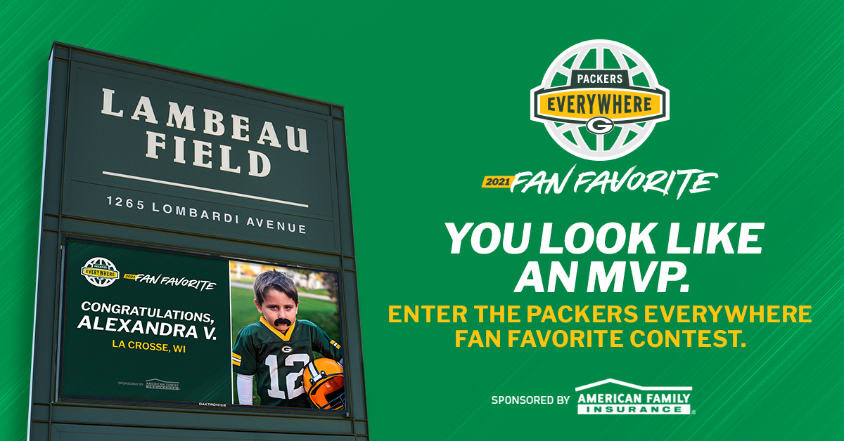 Five finalists selected for 'Packers Everywhere Fan Favorite